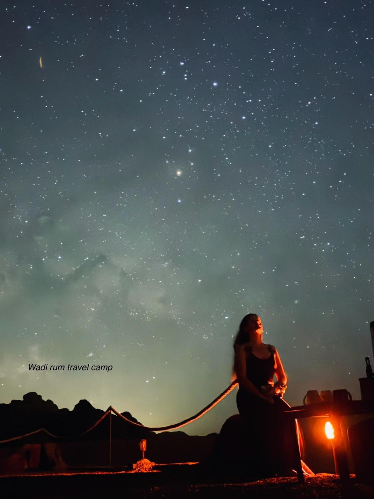 Wadi Rum Travel Camp المظهر الخارجي الصورة